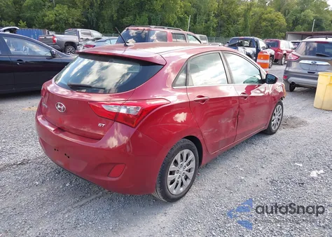 2017 Hyundai Elantra Gt z USA, uszkodzony, nr VIN KMHD35LH8HU349950